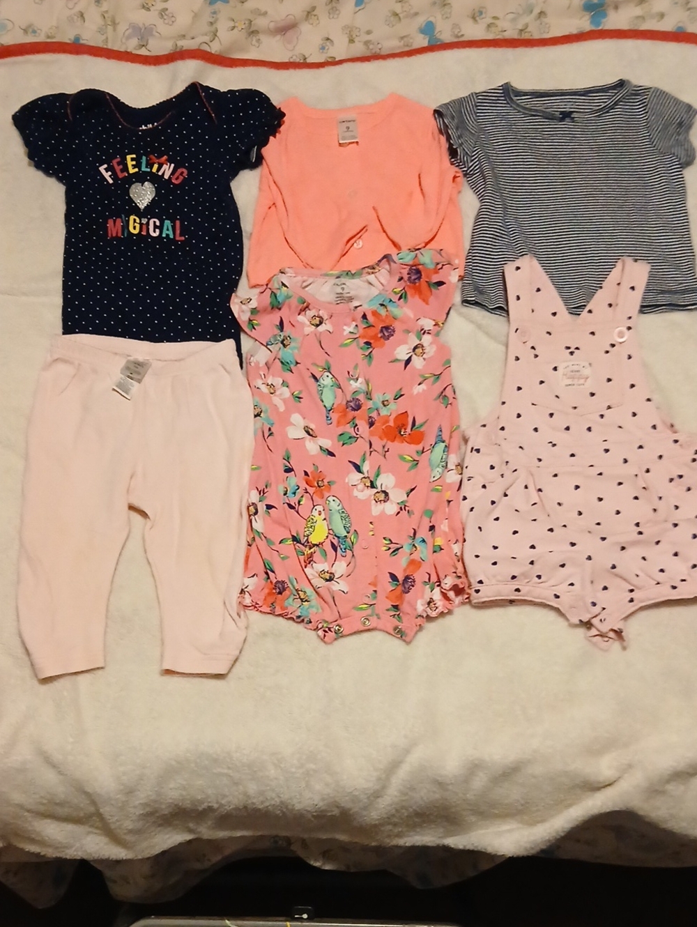 CARTERS BABY GIRL LOT